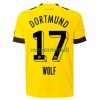 Maillot de Supporter BVB Borussia Dortmund Wolf 17 Domicile 2022-23 Pour Homme